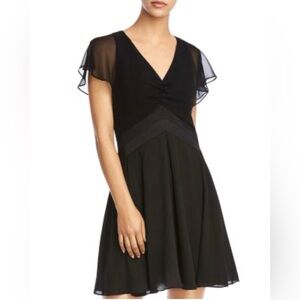 NWT BAILEY 44 Dress Size 2 Black Color Mini Flowy